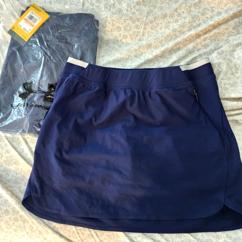 UA Navy Skort